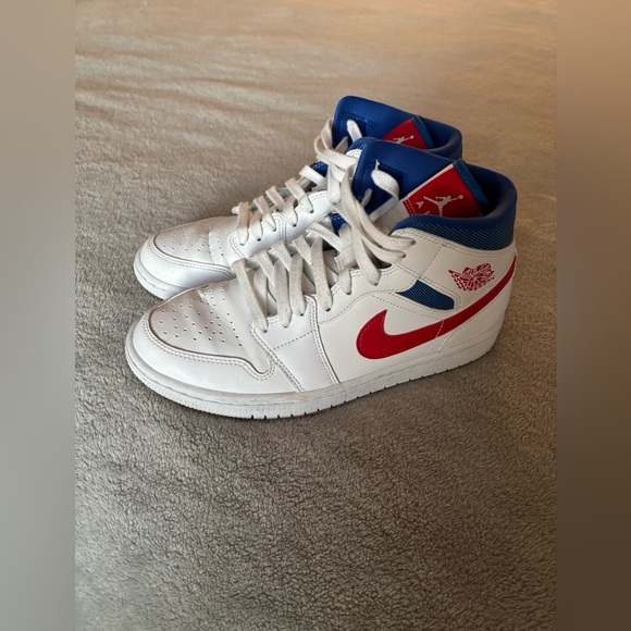 Jordan Shoes - Nike- 2020 Wmns Air Jordan 1 Mid 'USA'